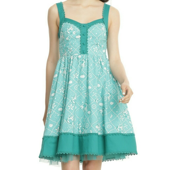 Disney Dresses & Skirts - Disney The Little Mermaid Ariel Retro Dress